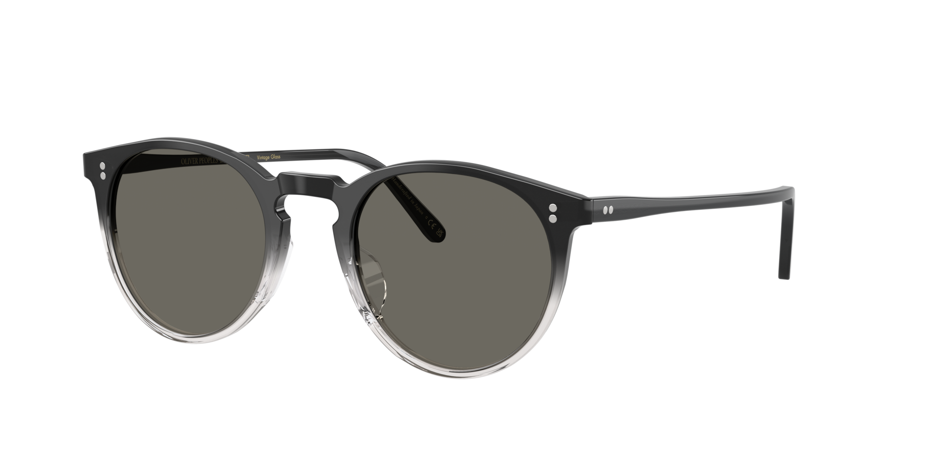 Oliver Peoples Mannelijk Sunglass O'Malley Sun -  Framekleur: Ink gradiënt, Lenskleur: Carbon Grey