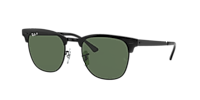 Ray-Ban Clubmaster Metal L (51 - 21) com Lentes Verde e Armação