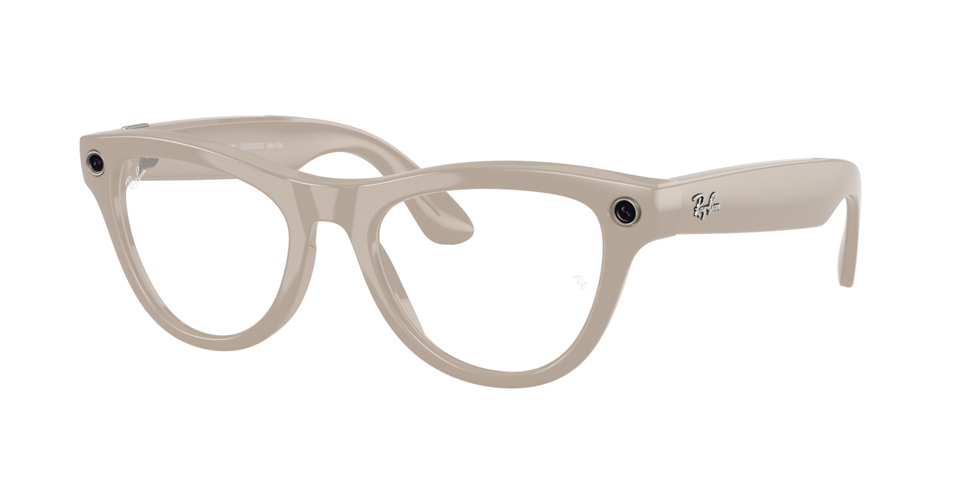 RayBan Unisex RayBan Meta Skyler Frame color Chalky Gray Lens color ClearSapphire RayBan Unisex RayBan Meta Skyler Frame color Chalky Gray Lens color ClearSapphire