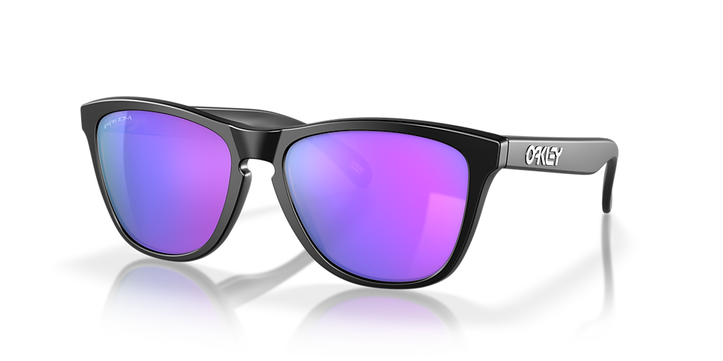 Oakley Frogskins™ XL (55 - 17) with Violet lenses and Black frame