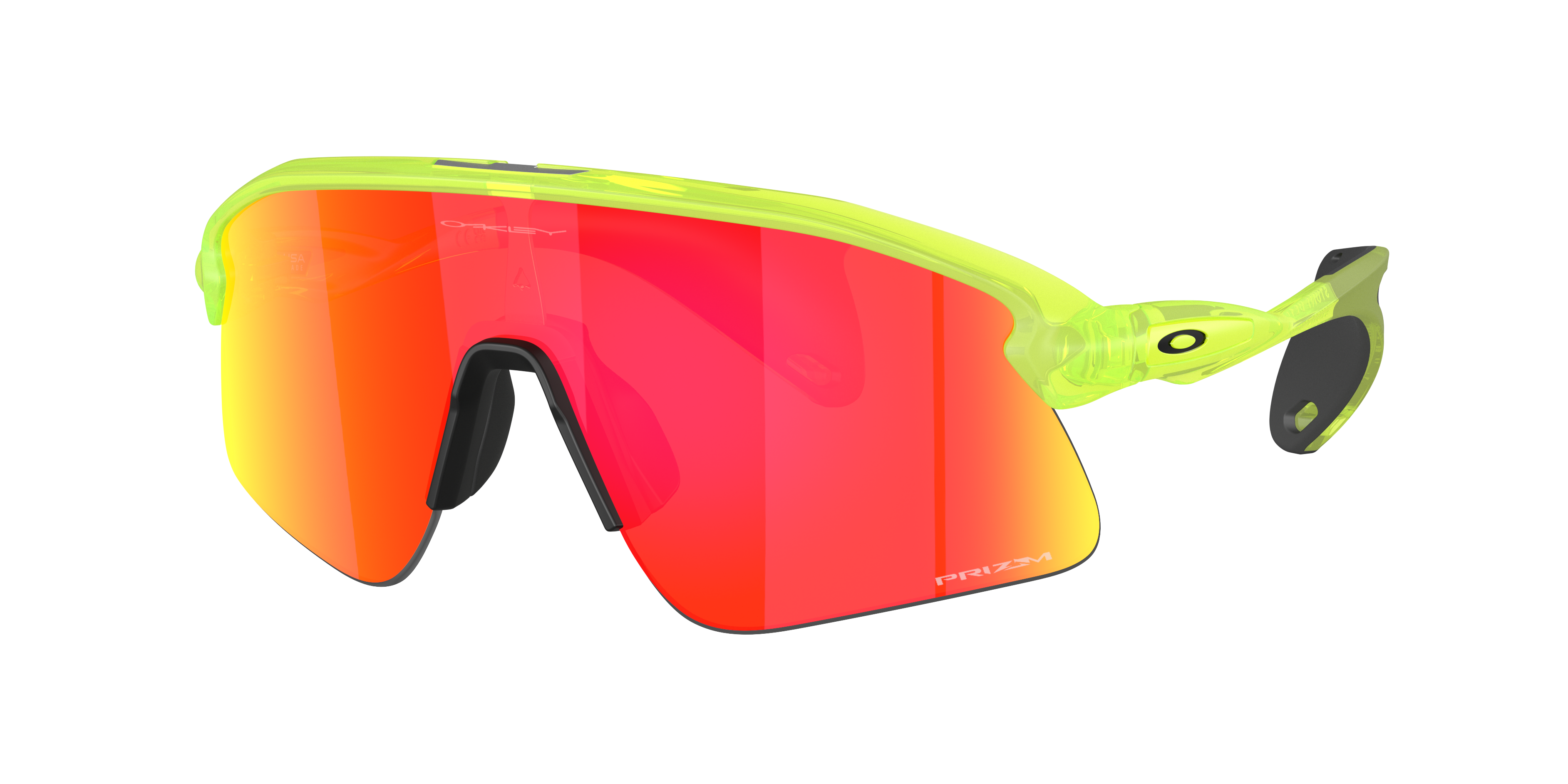Oakley Stunt Devil L (0 - 139) with Orange lenses and Green frame