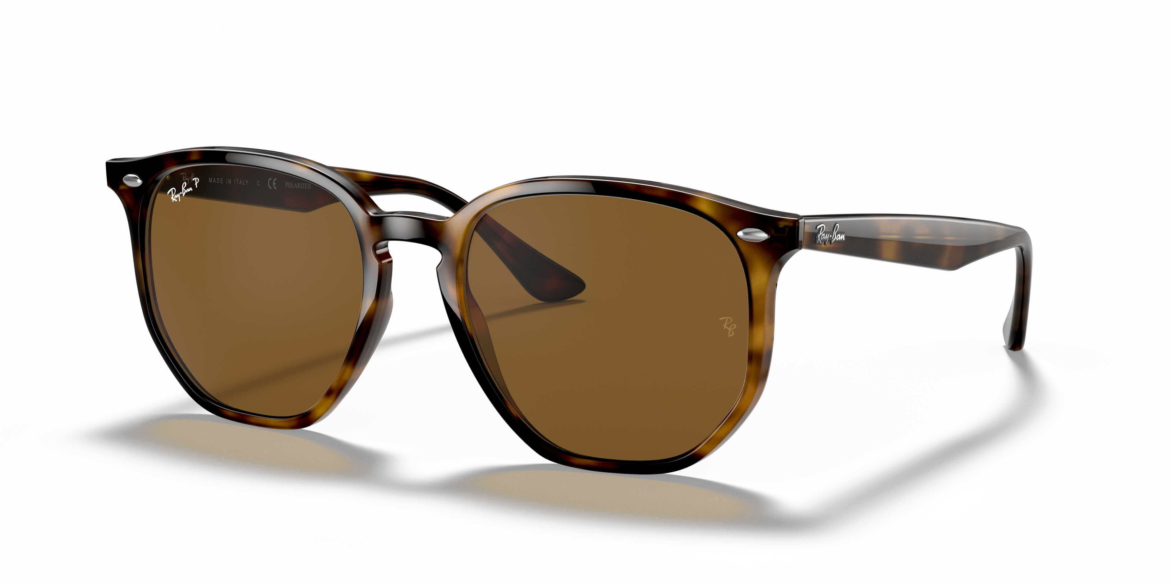 Ray-Ban RB4306 L (54 - 19) with Brown lenses and Tortoise frame