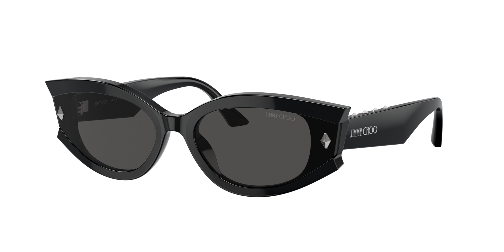 Jimmy Choo Woman Sunglass JC5015U -  Frame color: Black, Lens color: Dark Grey