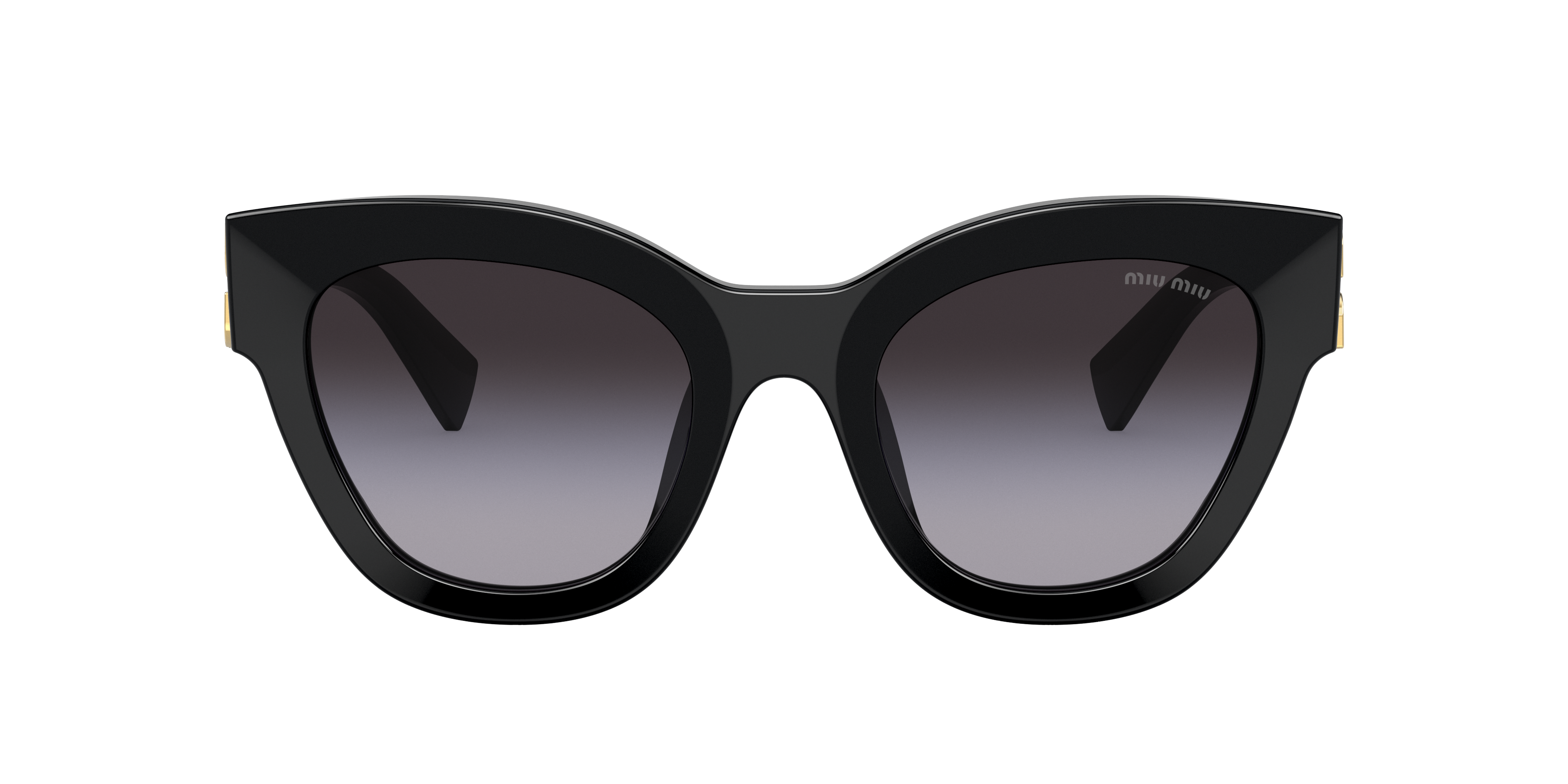 Miu Miu MU 01YS L (51 - 22) with Grey lenses and Black frame