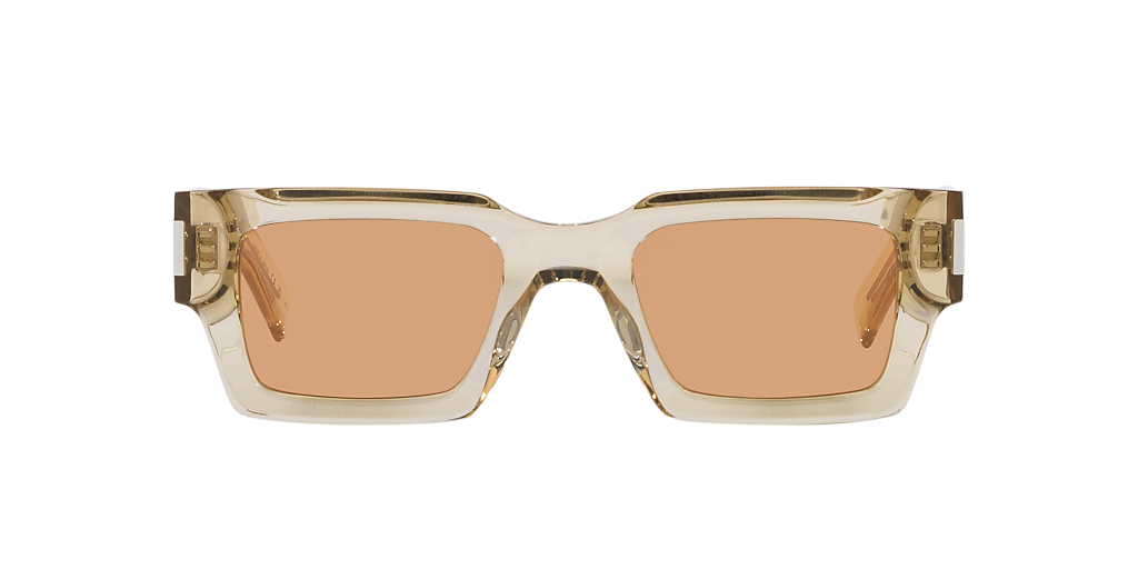 Saint Laurent SL 572 S (50 - 22) with Brown lenses and Yellow
