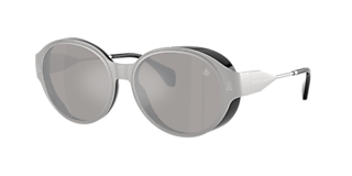 Moncler ME4005T AUROS L (54 - 16) with Silver lenses and Silver