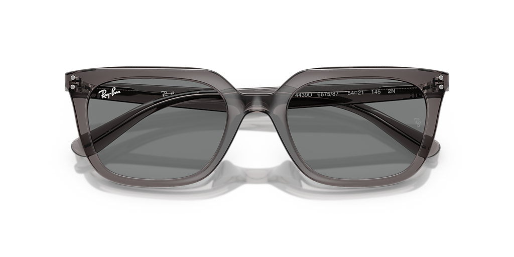 Ray-Ban RB4439D L (54 - 21) with Grey lenses and Grey frame