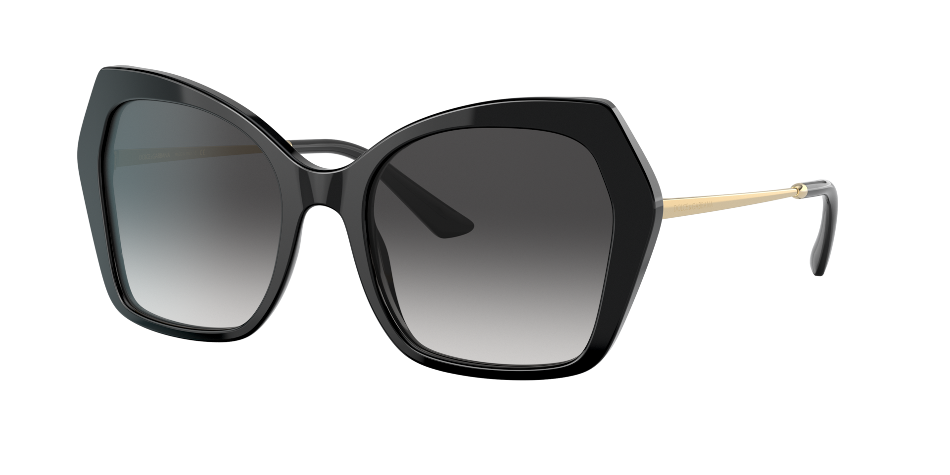 Dolce&Gabbana Woman Sunglass DG4399 -  Frame color: Black, Lens color: Grey Gradient