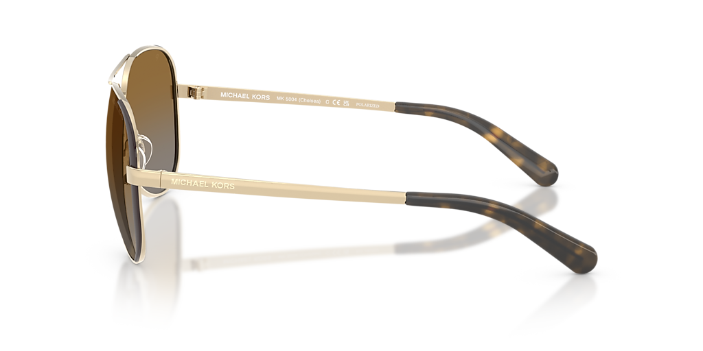 Michael Kors Chelsea L (59 - 13) with Brown lenses and Gold frame