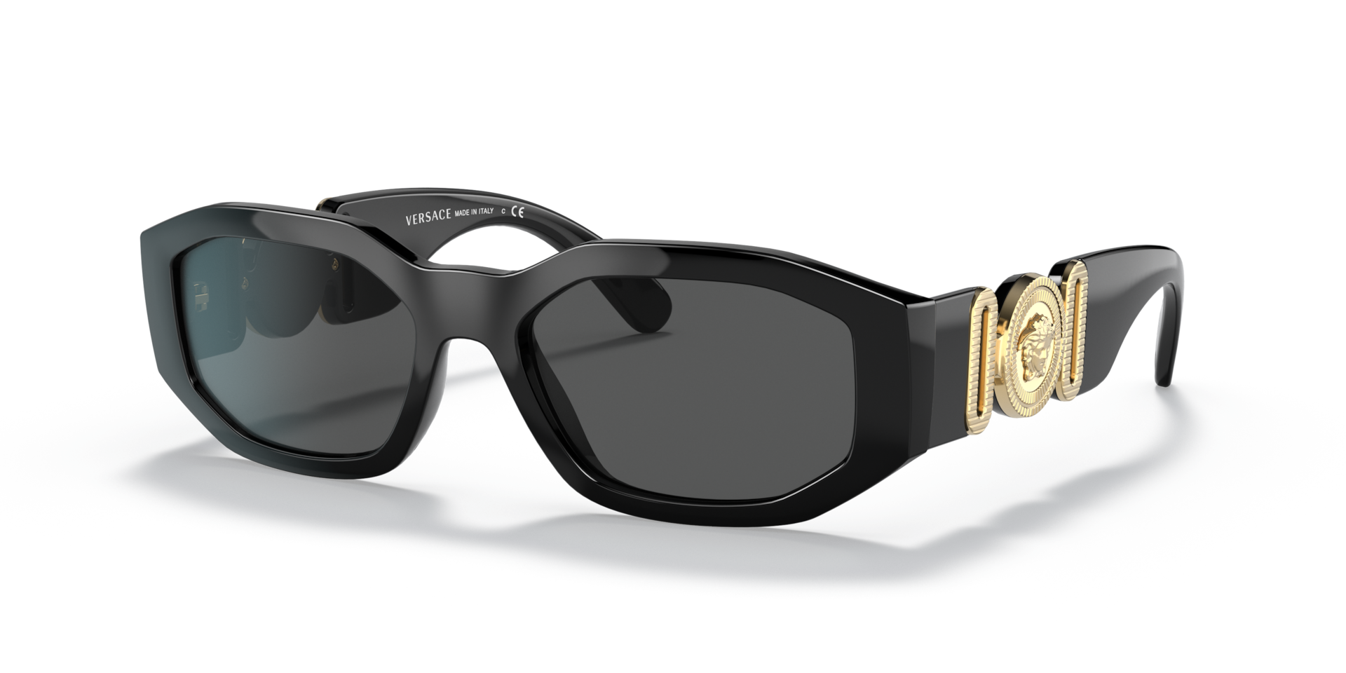 Versace VE4361F L (55 - 18) with Grey lenses and Black frame