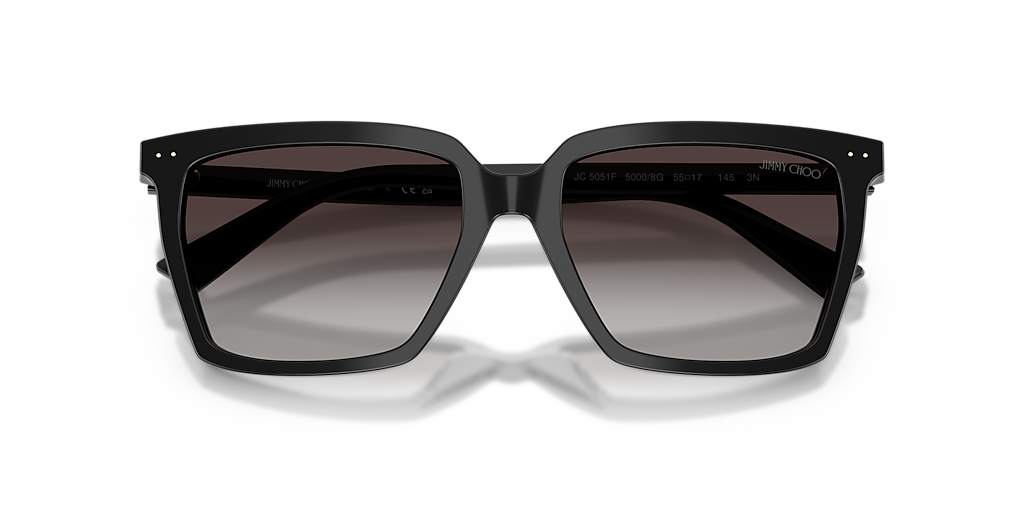 Jimmy Choo JC5051F L (55 - 17) with Grey lenses and Black frame