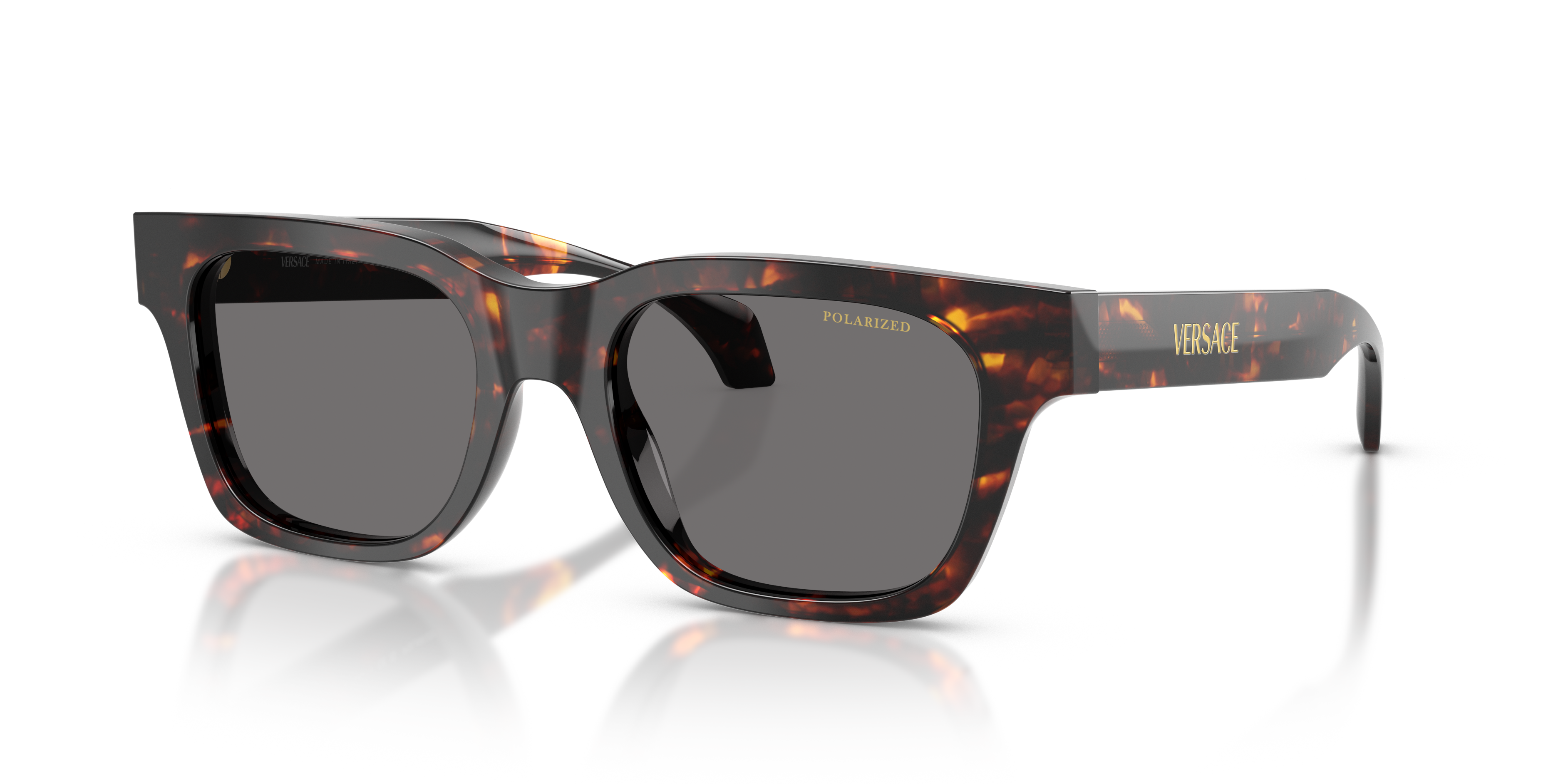 Versace VE4486 L (52 - 19) with Grey lenses and Tortoise frame