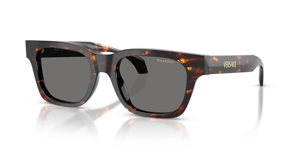 Versace VE4486 L (52 - 19) with Grey lenses and Tortoise frame