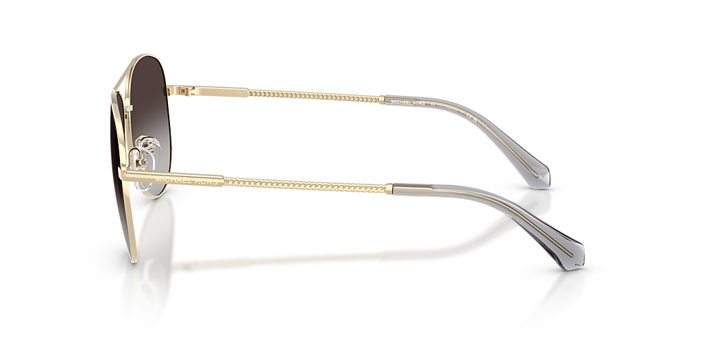Michael Kors Perledo L (58 - 14) with Grey lenses and Gold frame