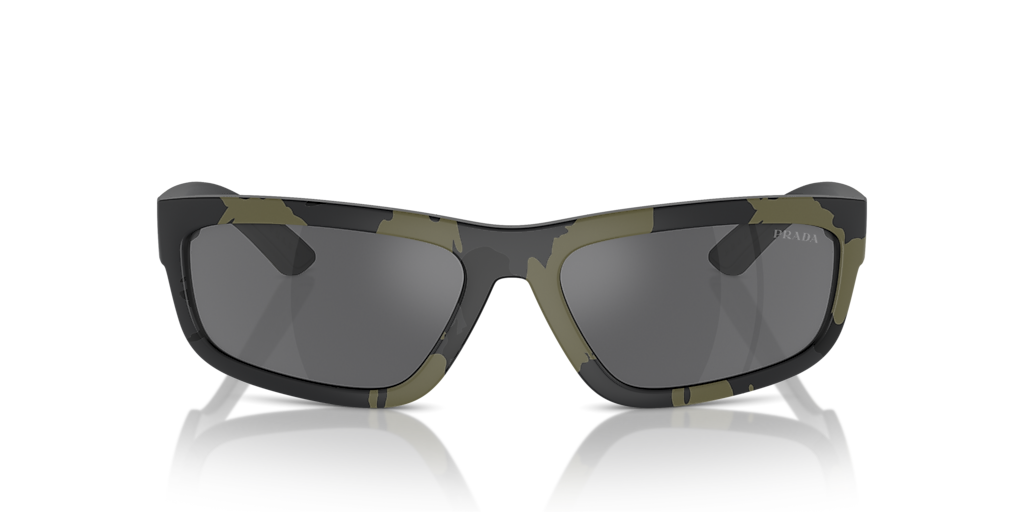 Prada Linea Rossa PS 05ZS XL (59 - 17) with Grey lenses and Green