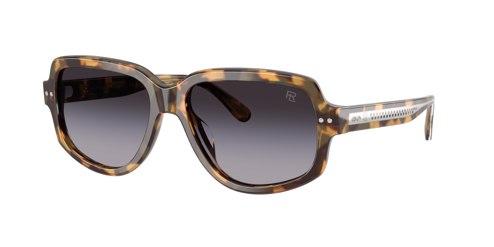 Ralph Lauren Unisex Sunglass RL8238U - Couleur du Monture Havana tachet Couleur de Lentille Dgrad Gris 415 €