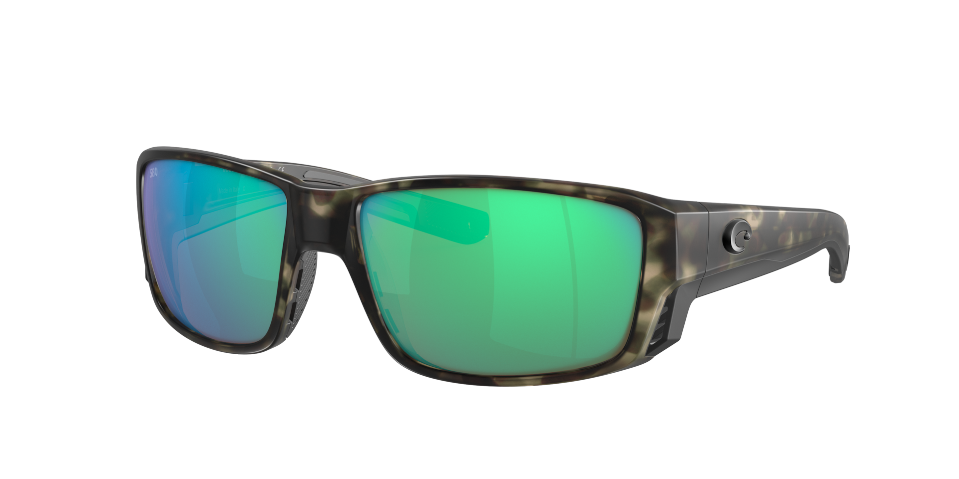 Costa Homme Sunglass Tuna Alley PRO - Couleur du Monture Marais mat Couleur de Lentille Effet miroir Vert 187 €