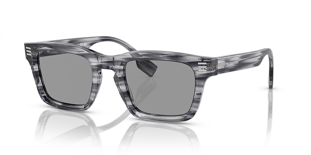 Burberry BE4403 L (51 - 23) with Grey lenses and Grey frame  display picture 1