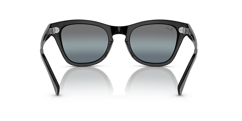 Ray-Ban RB0707SM XL (53 - 21) with Blue lenses and Black frame