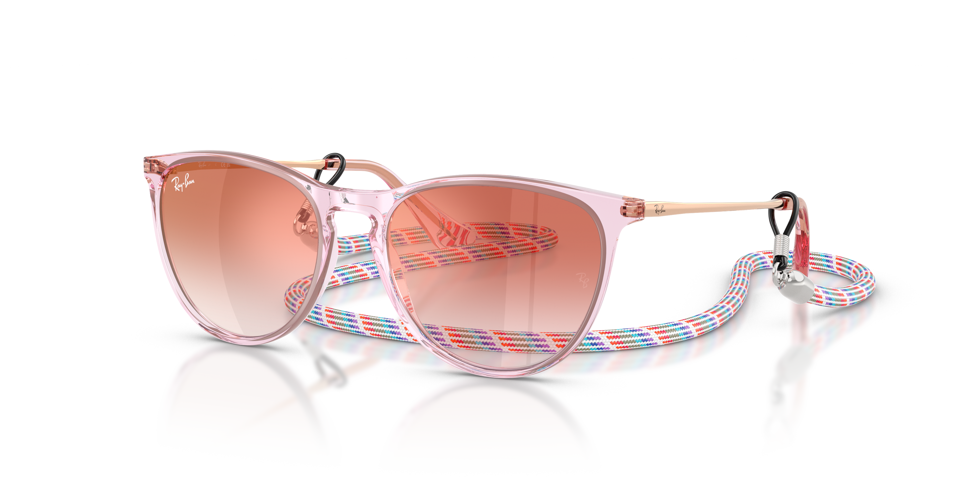 Ray-Ban Erika Kids Summer Capsule M (50 - 15) with Red lenses and