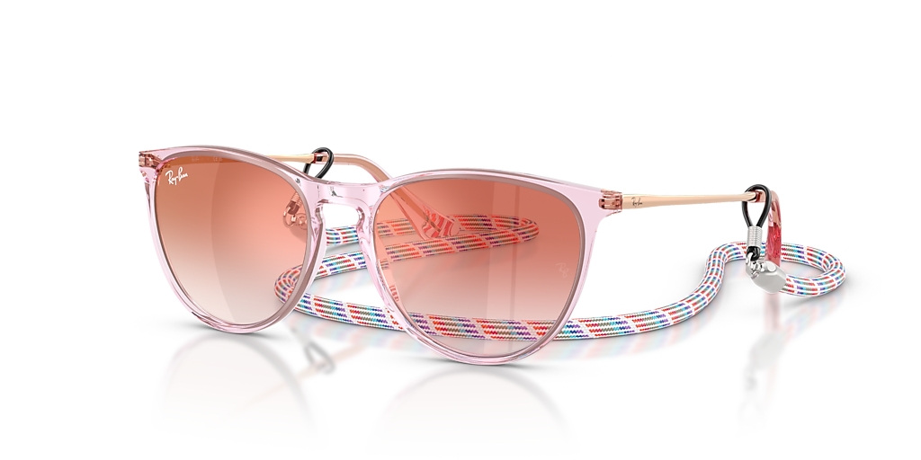 小物 Ray-Ban ERIKA Ray-Ban Erika Kids Summer Capsule M (50 - 15) with Red lenses and