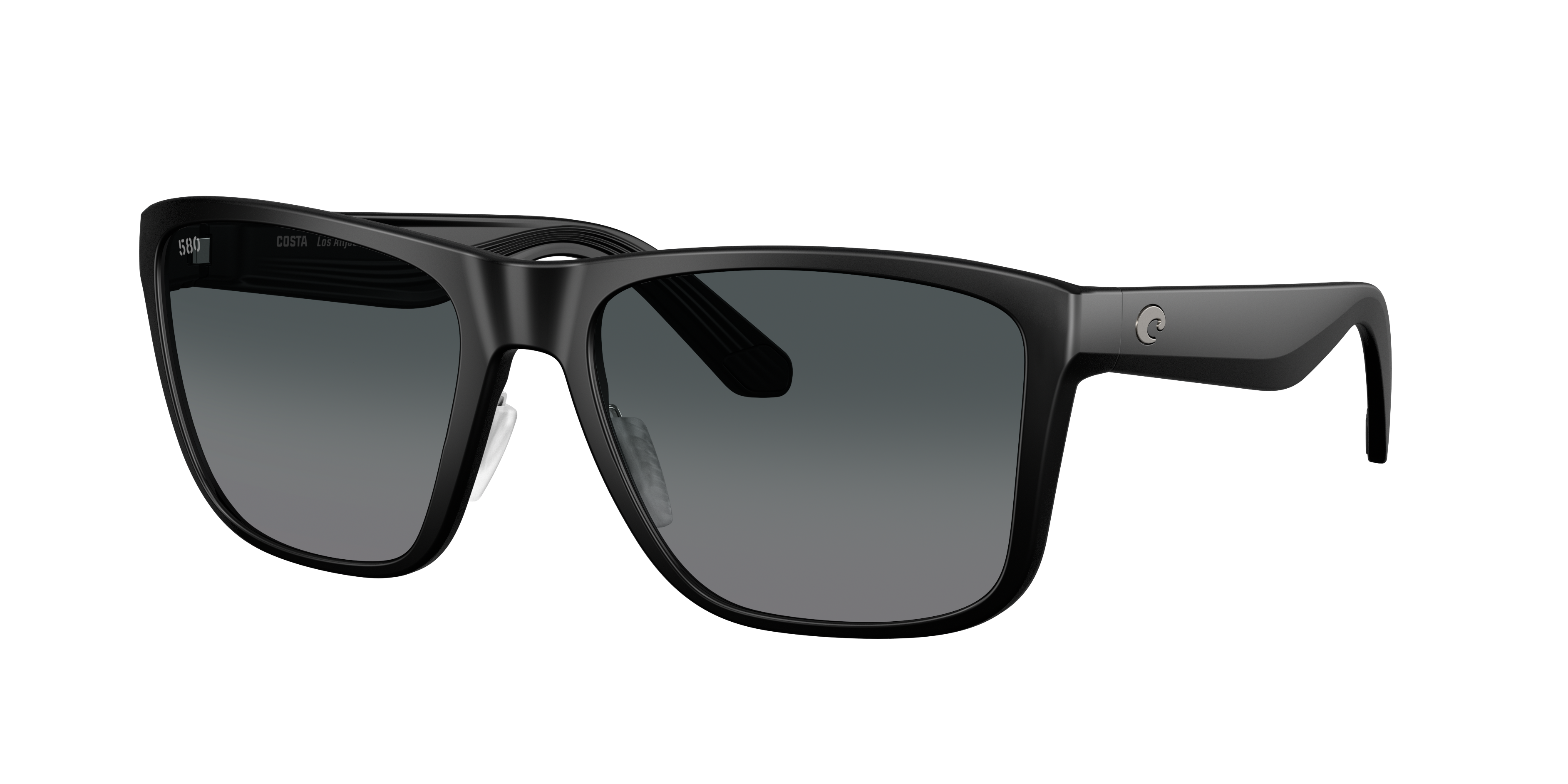 Costa Man Sunglass Los Alijos -  Frame color: Matte Black, Lens color: Gray Gradient