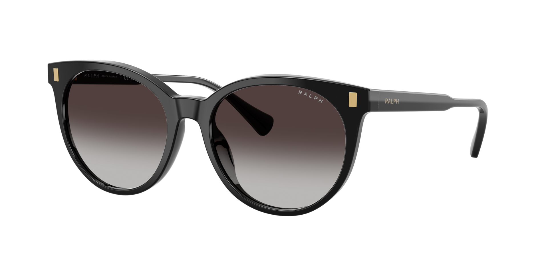 Ralph Femme Sunglass RA5331U - Couleur du Monture Noir brillant Couleur de Lentille Dgrad Gris 98 €