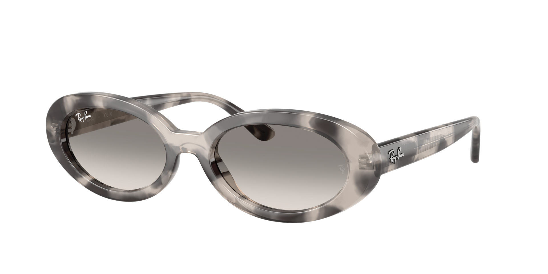 Ray-Ban Femme Sunglass RB2223 - Couleur du Monture: Havana gris opale, Couleur de Lentille: Gris dégradé Incolore