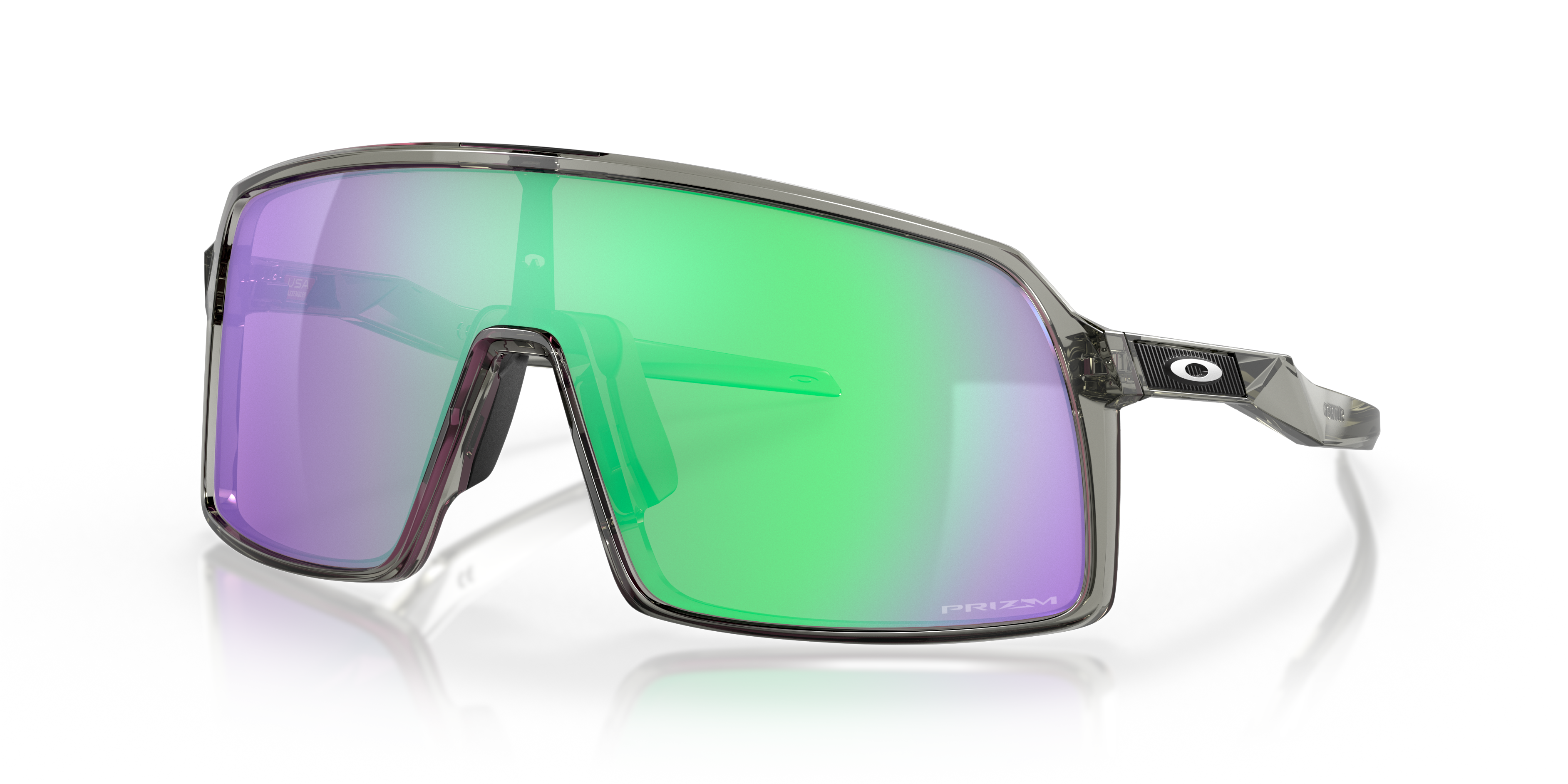 Oakley Sutro L (0 - 137) with Green lenses and Grey frame