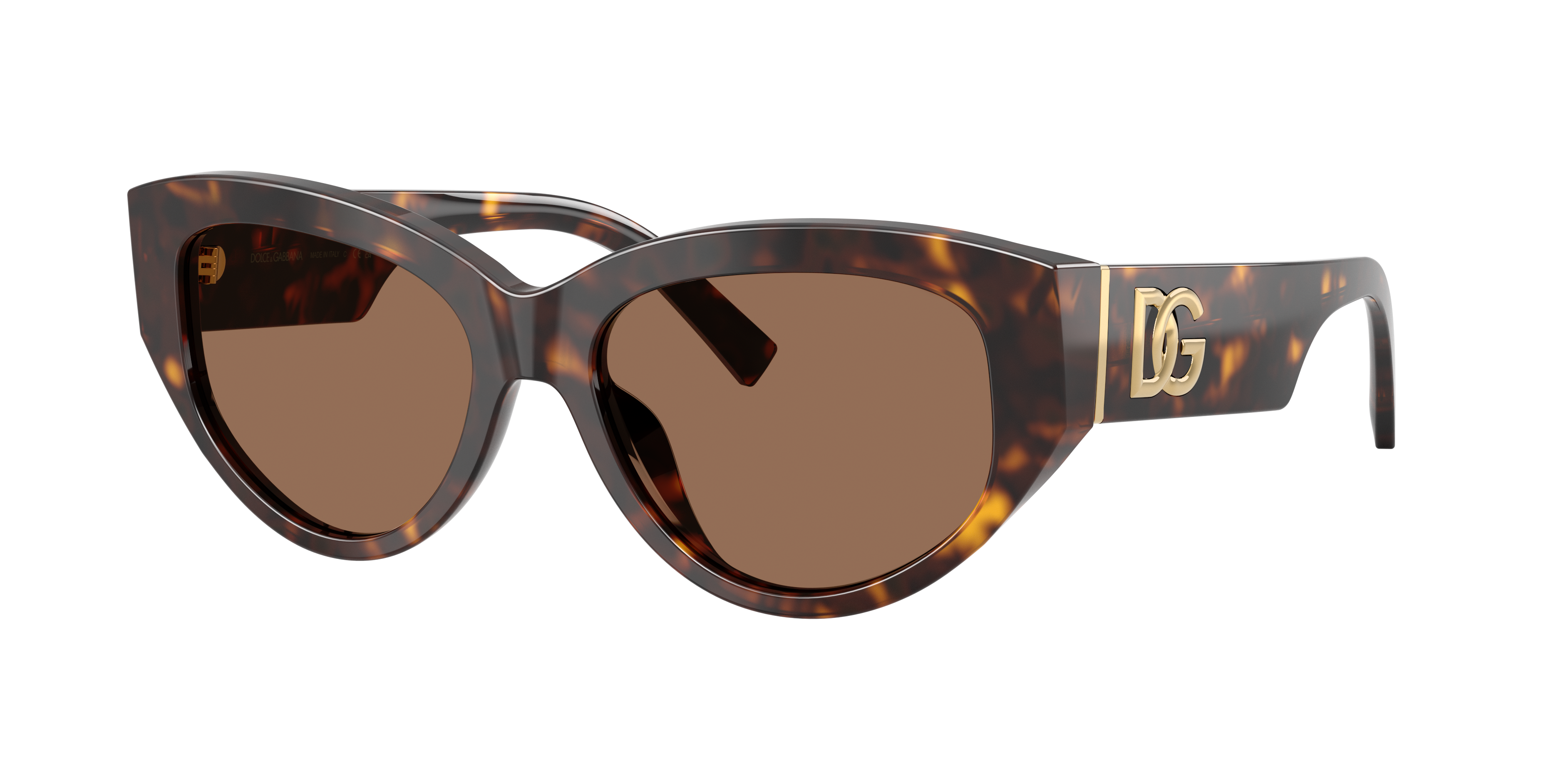 Dolce&Gabbana DG4514 L (55 - 17) with Brown lenses and Tortoise