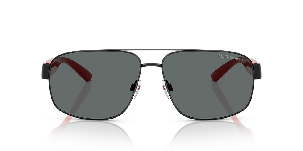 Polo Ralph Lauren PH3156 XXL (62 - 14) with Grey lenses and Black
