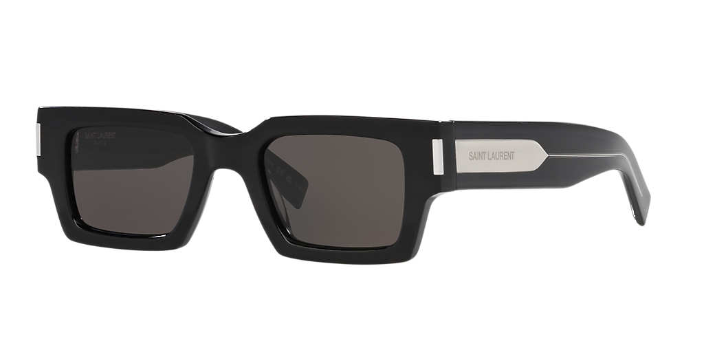 Saint Laurent SL 572 S (50 - 22) with Grey lenses and Black frame
