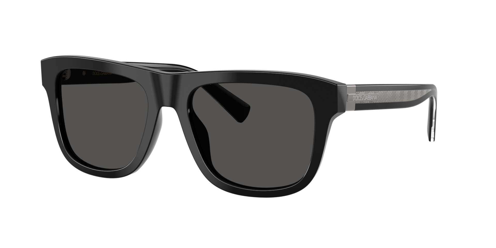 Dolce&Gabbana DG4545 L (55 - 18) with Grey lenses and Black frame