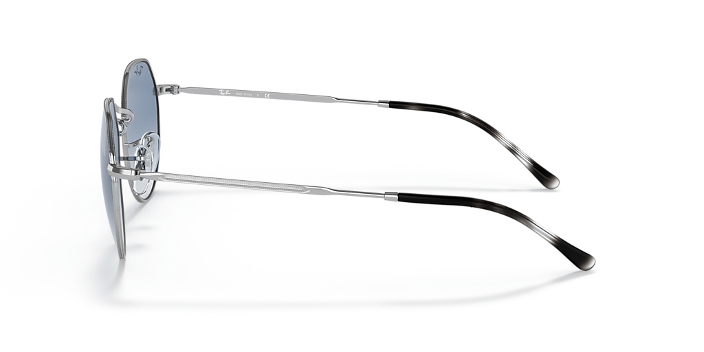 Ray-Ban Jack L (53 - 20) with Blue lenses and Silver frame