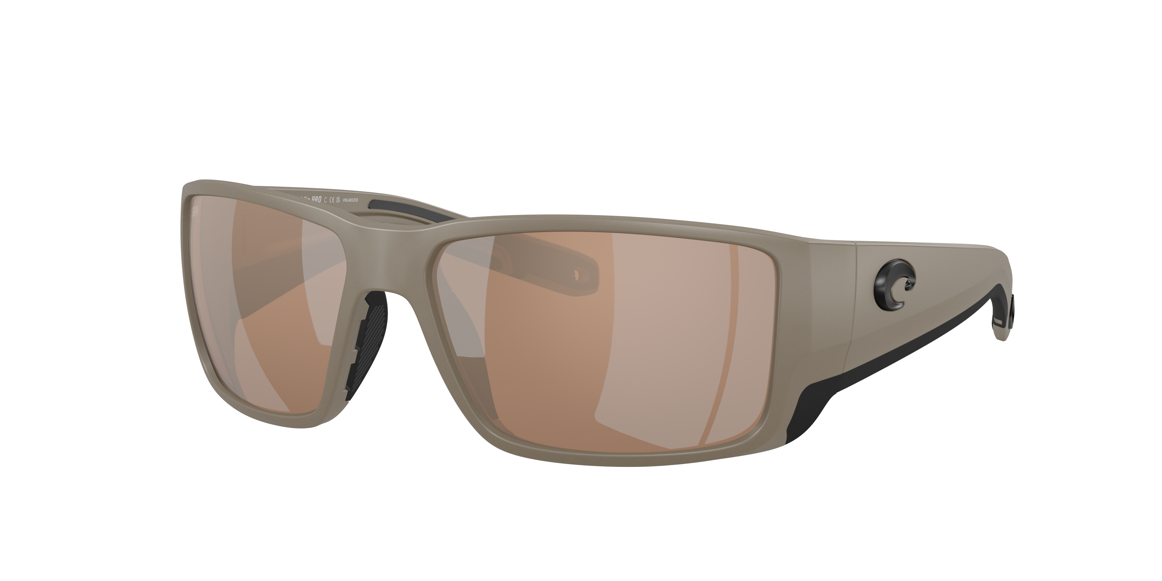 Costa Man Sunglass Blackfin PRO -  Frame color: Matte Sand, Lens color: Copper Silver Mirror