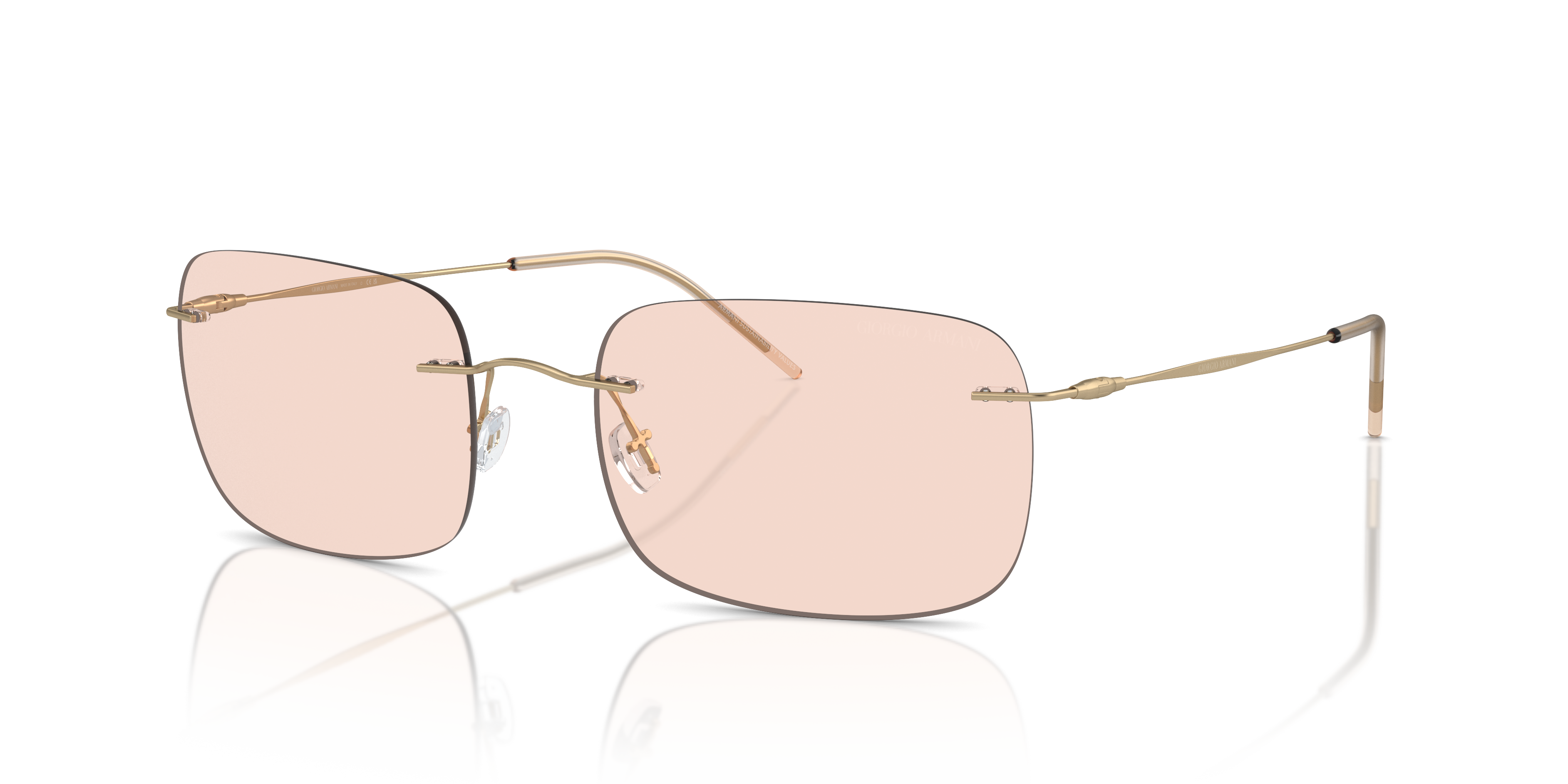 Giorgio Armani AR1512M XL (58 - 19) with Brown lenses and Black