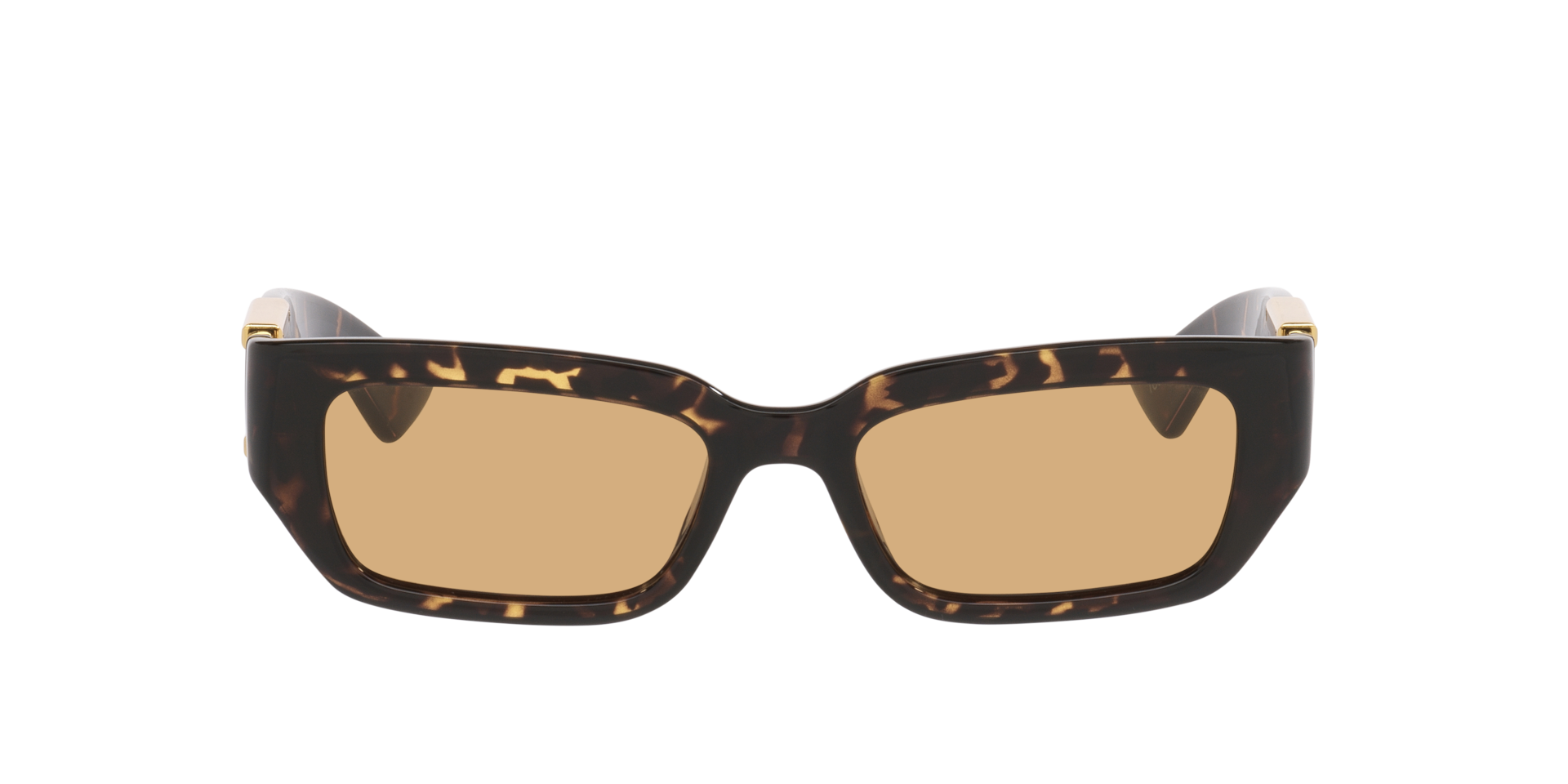 Bottega Veneta BV1406S M (53 - 18) with Yellow lenses and Tortoise