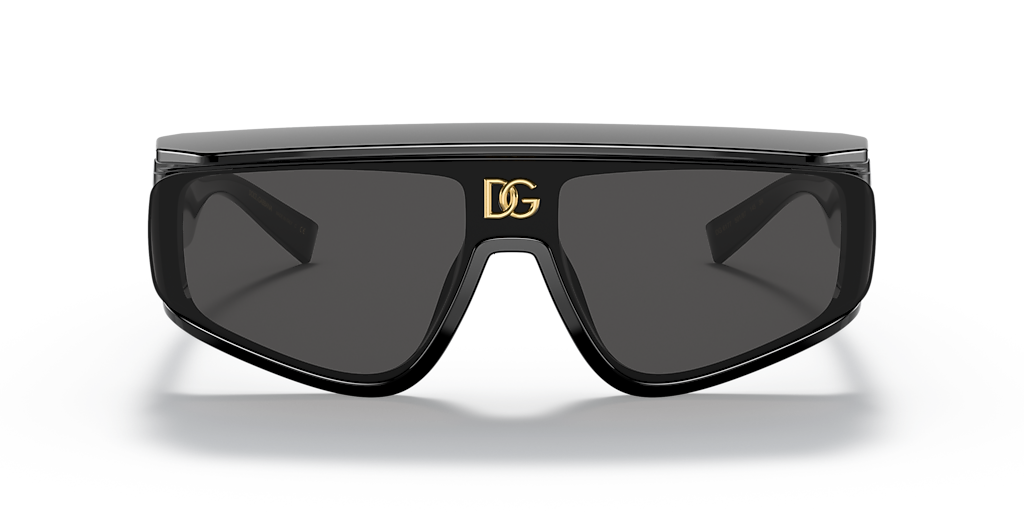 Dolce&Gabbana DG6177 XXL (0 - 146) with Grey lenses and Black