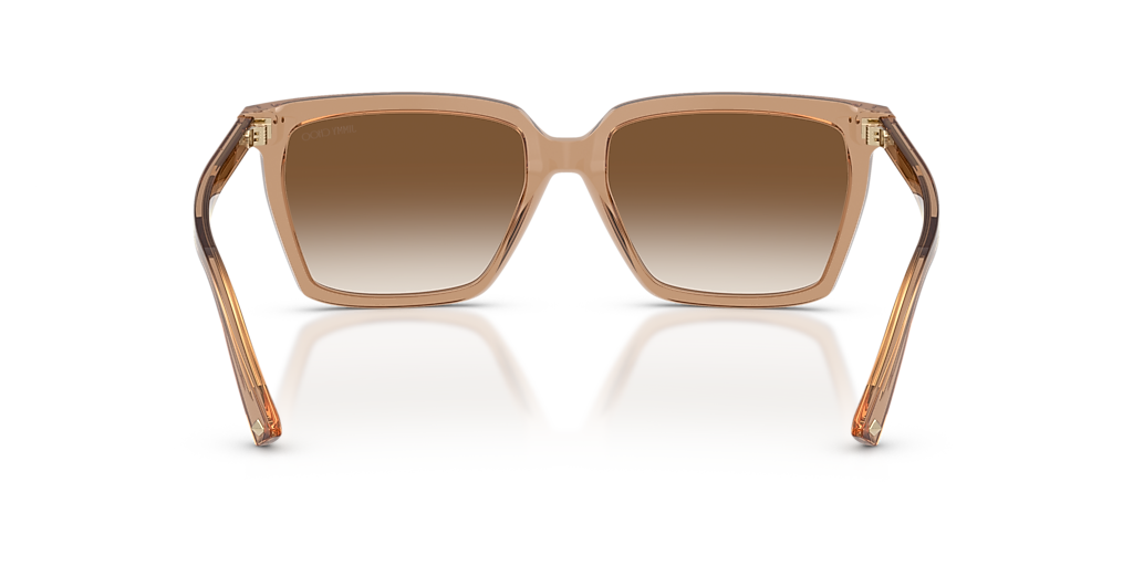 シュマ Jimmy Choo JC5051 M (55 - 17) with Brown lenses and Brown frame
