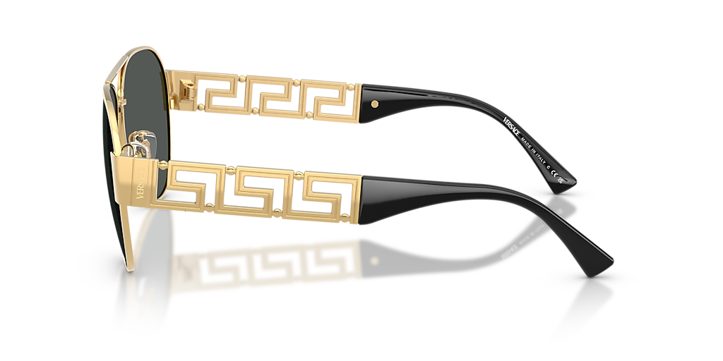 VERSACE サングラス Versace VE2289 XL (61 - 13) with Grey lenses and Gold frame
