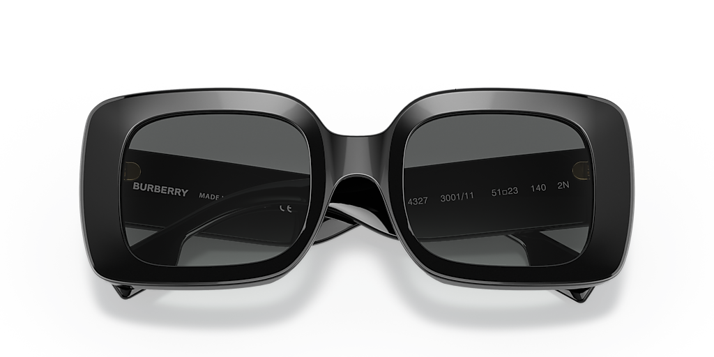 Burberry Delilah M (51 - 23) with Grey lenses and Black frame