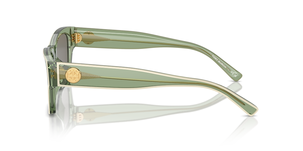 Tory Burch TY7207U S (53 - 18) with Grey lenses and Green frame