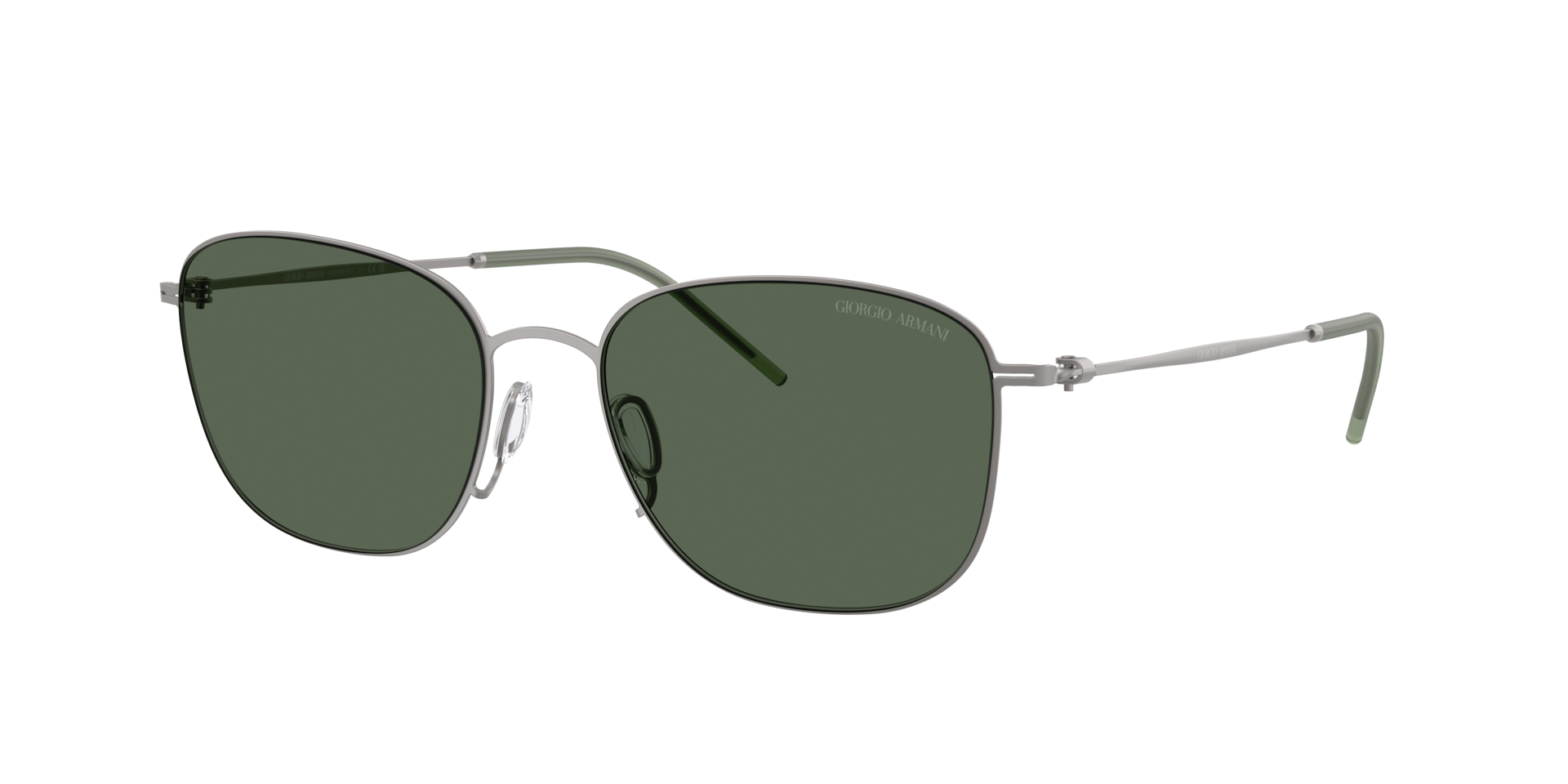 Giorgio Armani Man Sunglass AR6168 -  Frame color: Gunmetal, Lens color: Dark Green