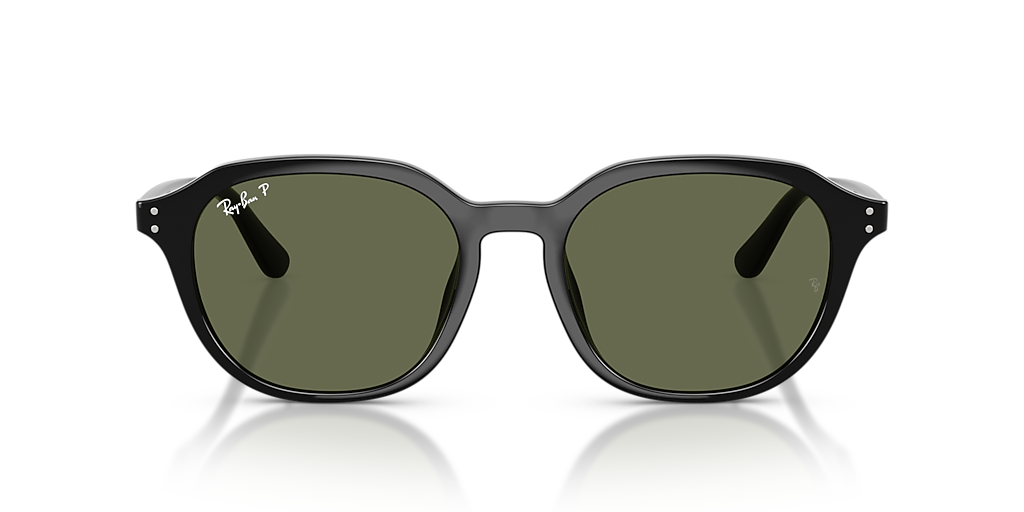 Ray-Ban RB4459D XL (54 - 19) with Green lenses and Black frame