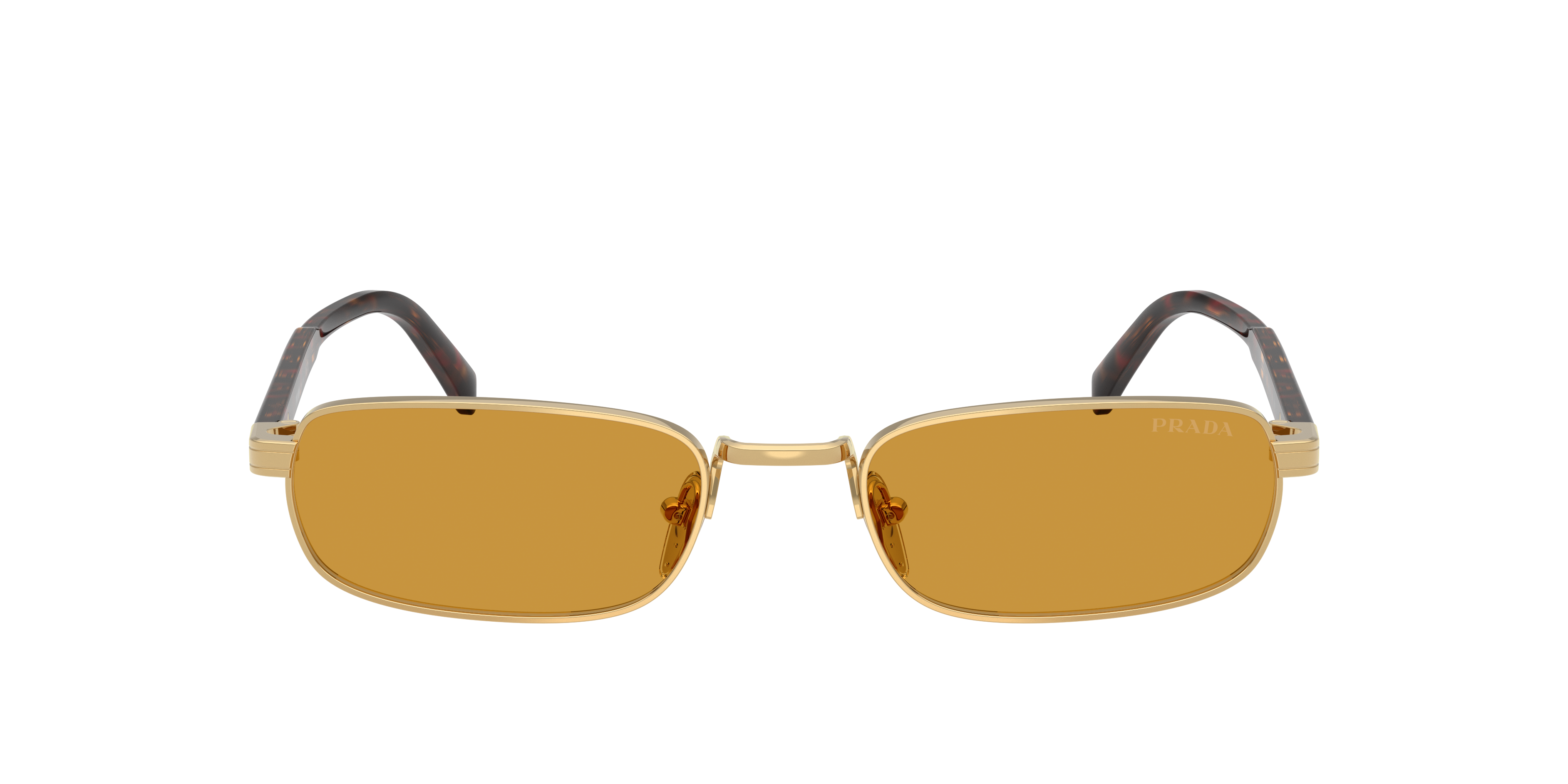 Prada PR B54S M (54 - 20) with Brown lenses and Gold frame