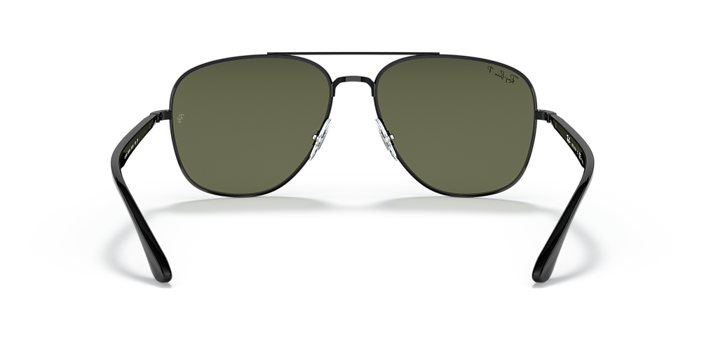 Ray-Ban RB3683 L (56 - 15) with Green lenses and Black frame
