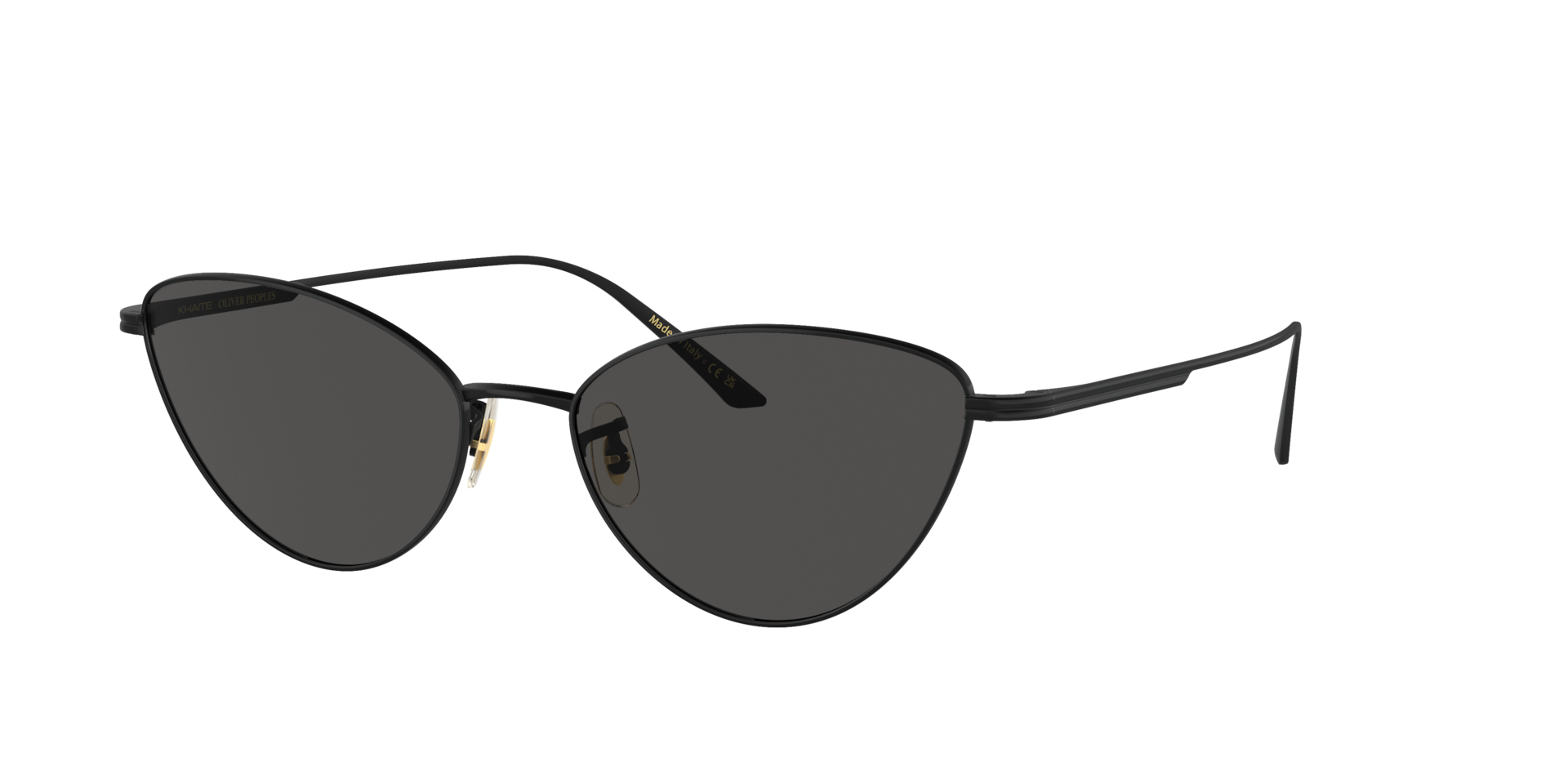 Oliver Peoples 1998C XL (56 - 17) com Lentes Cinza e Armação Preto