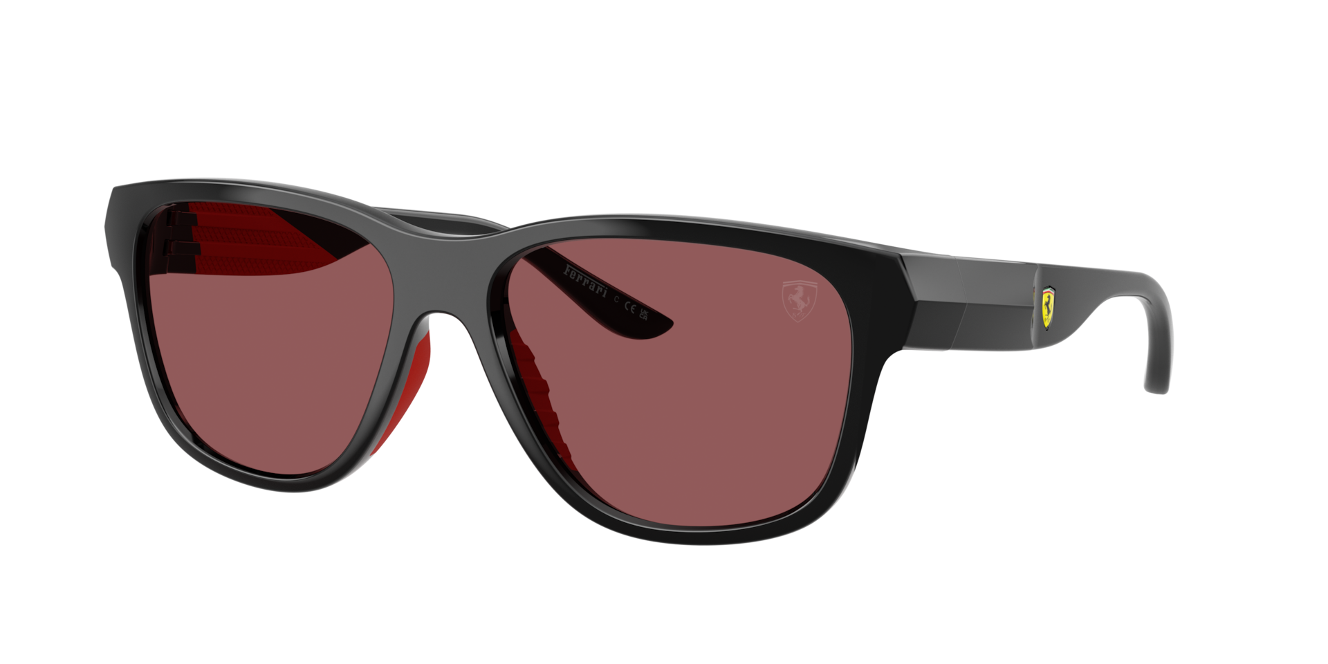 Scuderia Ferrari Homme Sunglass FZ6028U - Couleur du Monture Noir brillant Couleur de Lentille Red Contrast Pro 175 €