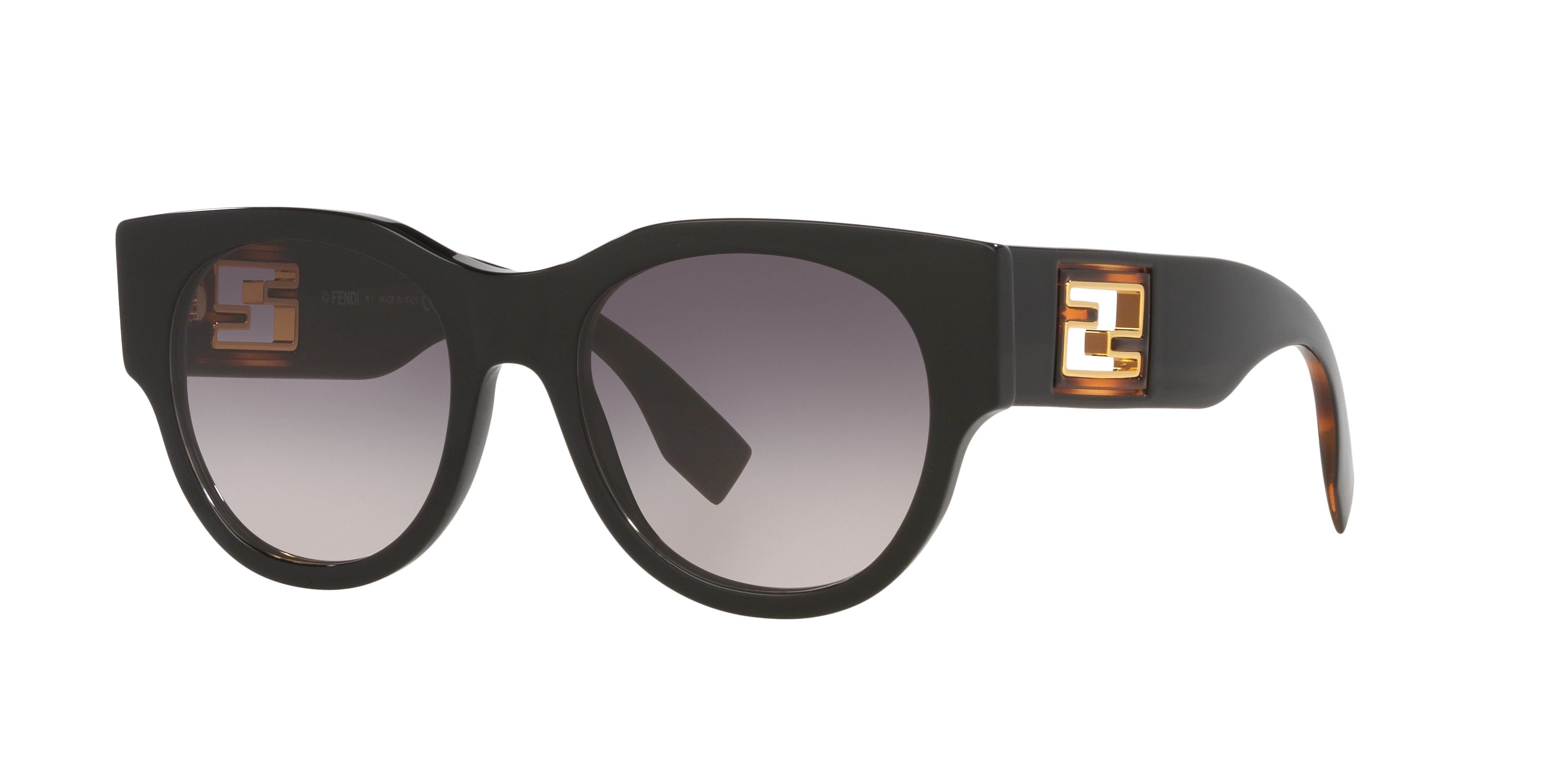 Fendi Woman Sunglass Fe40147I -  Frame color: Black, Lens color: Grey Gradient