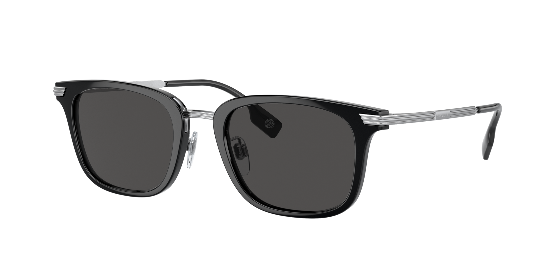 Burberry Homme Sunglass Peter - Couleur du Monture Noir Couleur de Lentille Gris fonc 115 €